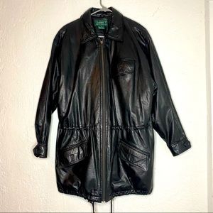 Ralph Lauren Leather Jacket Size M